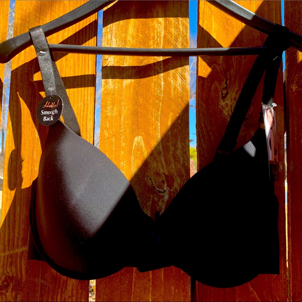 Ladies 40D smooth back full figure bra